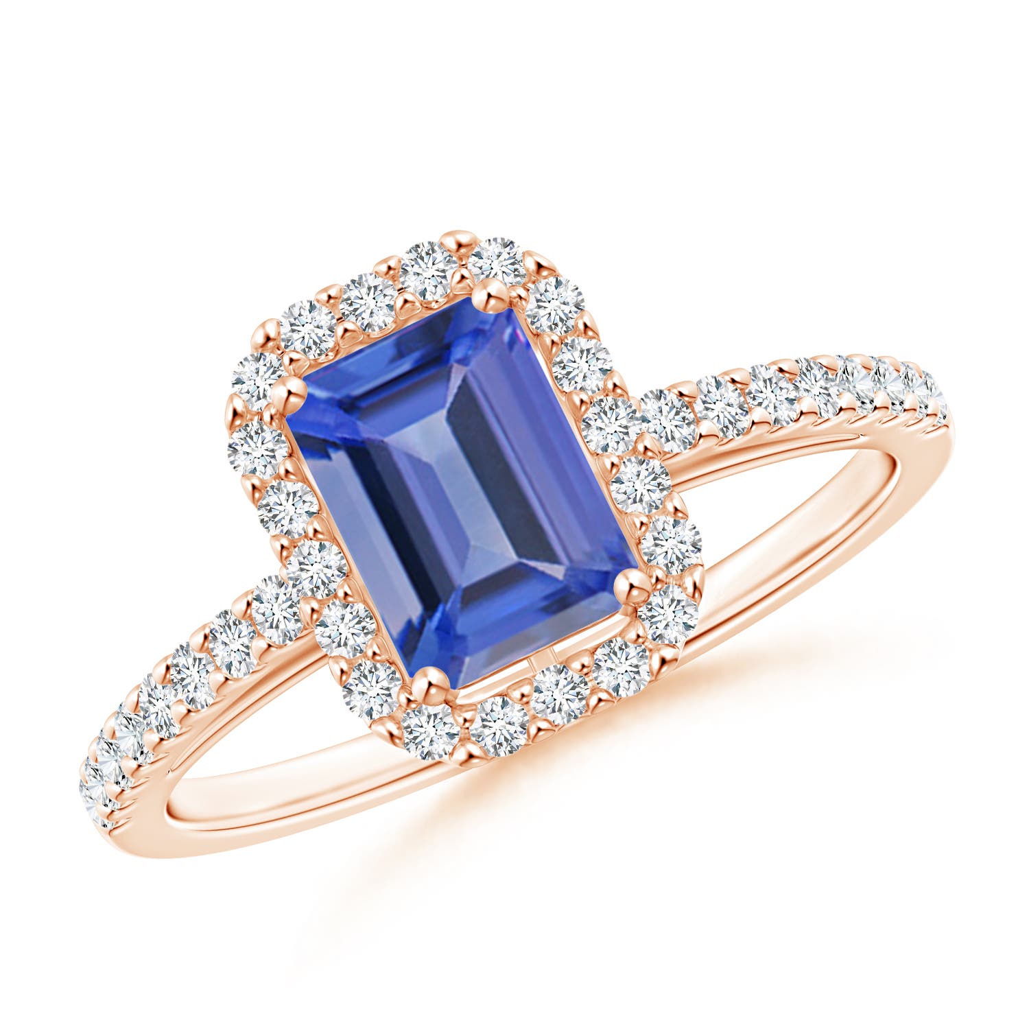 AA - Tanzanite / 1.33 CT / 14 KT Rose Gold