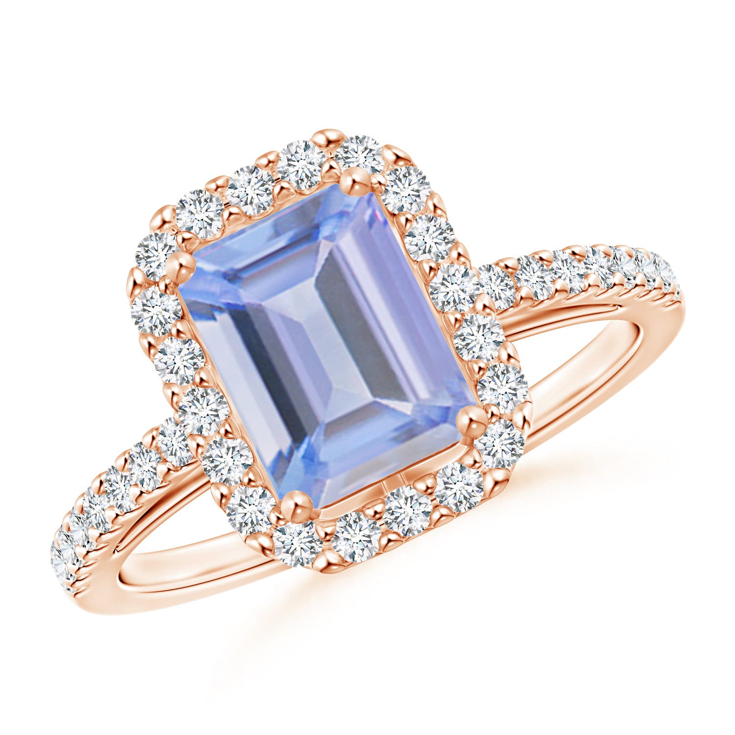 A - Tanzanite / 1.91 CT / 14 KT Rose Gold