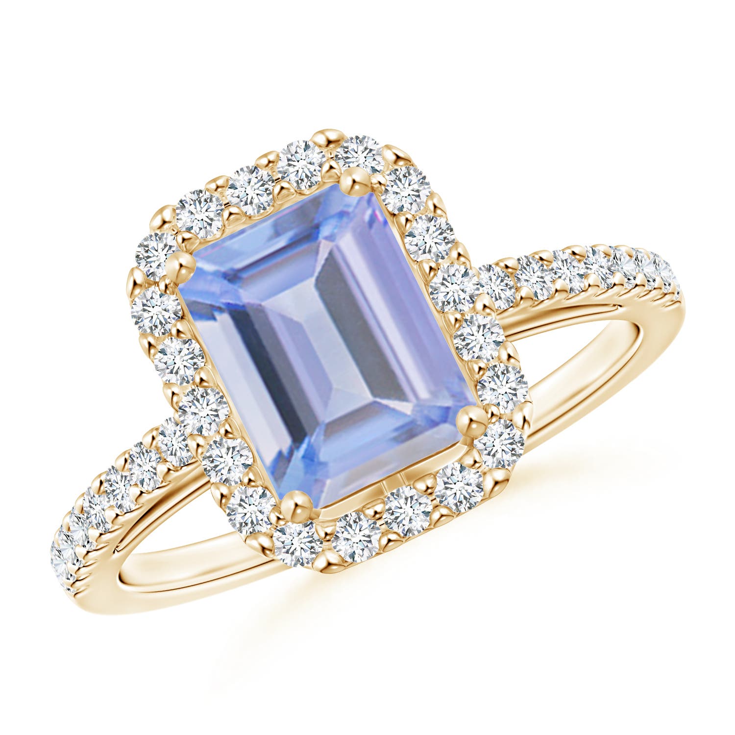 A - Tanzanite / 1.91 CT / 14 KT Yellow Gold