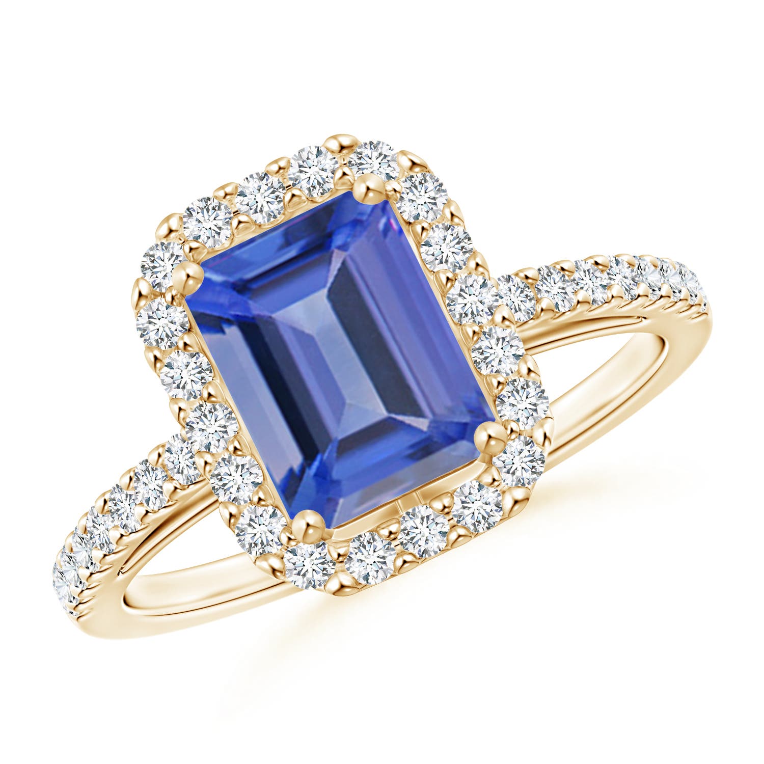 AA - Tanzanite / 1.91 CT / 14 KT Yellow Gold