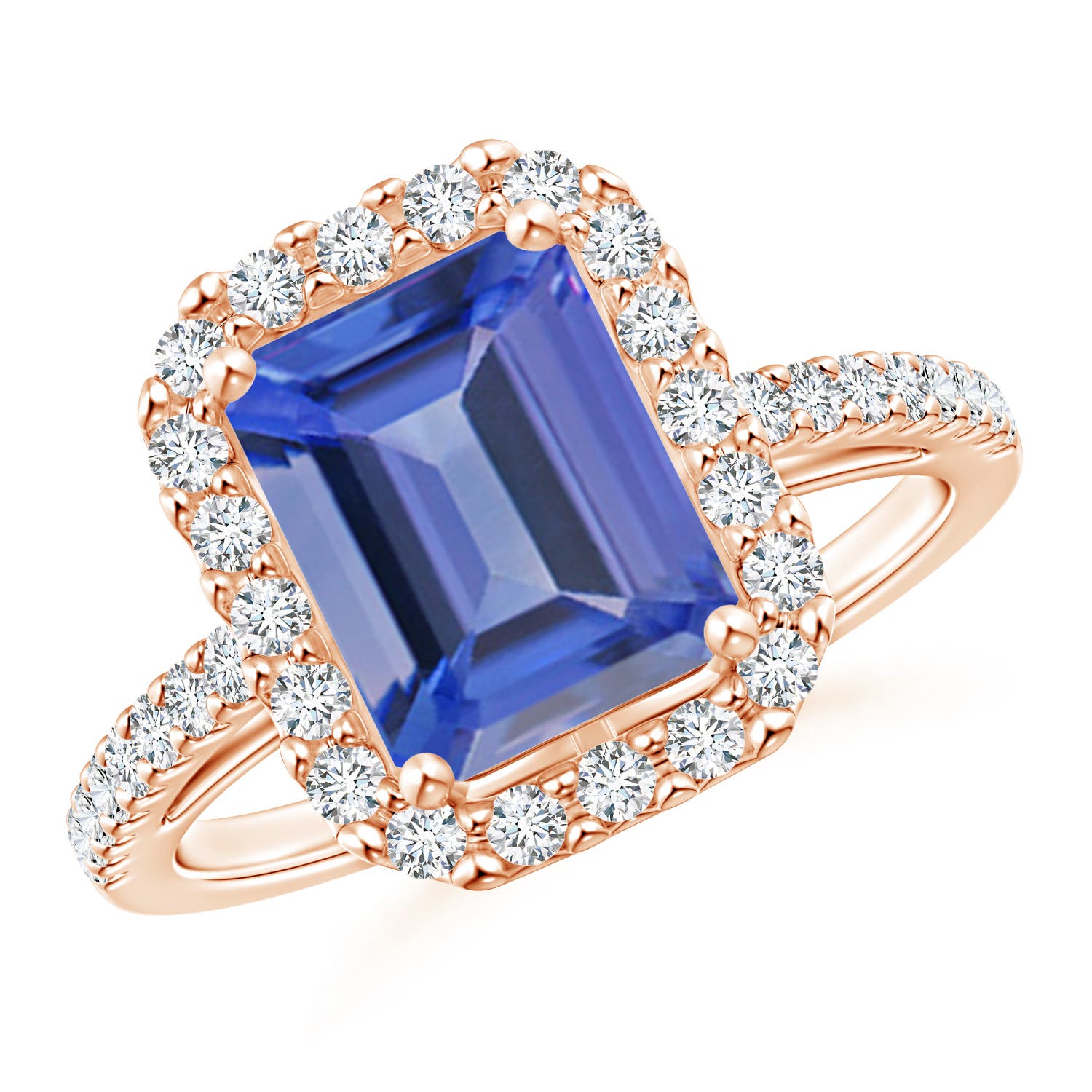 AA - Tanzanite / 2.88 CT / 14 KT Rose Gold