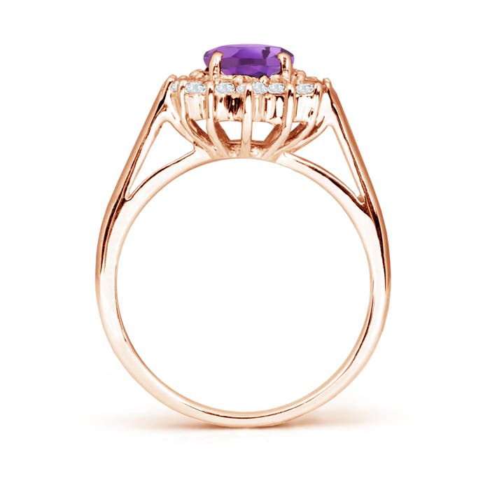 A - Amethyst / 1.5 CT / 14 KT Rose Gold