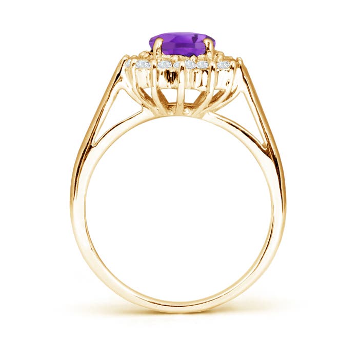 AA - Amethyst / 1.5 CT / 14 KT Yellow Gold