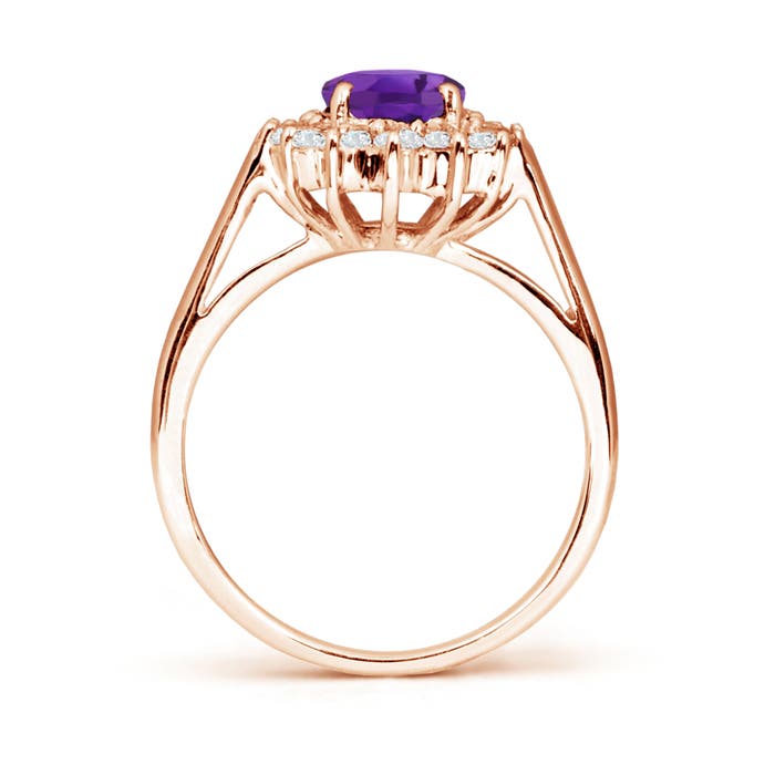 AAA - Amethyst / 1.5 CT / 14 KT Rose Gold