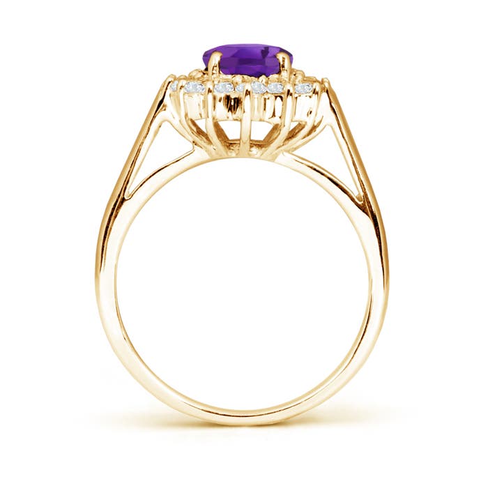 AAA - Amethyst / 1.5 CT / 14 KT Yellow Gold