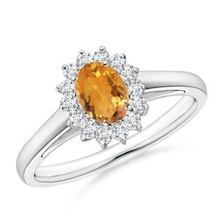 Oval AA Citrine