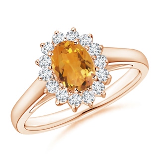 Oval AA Citrine