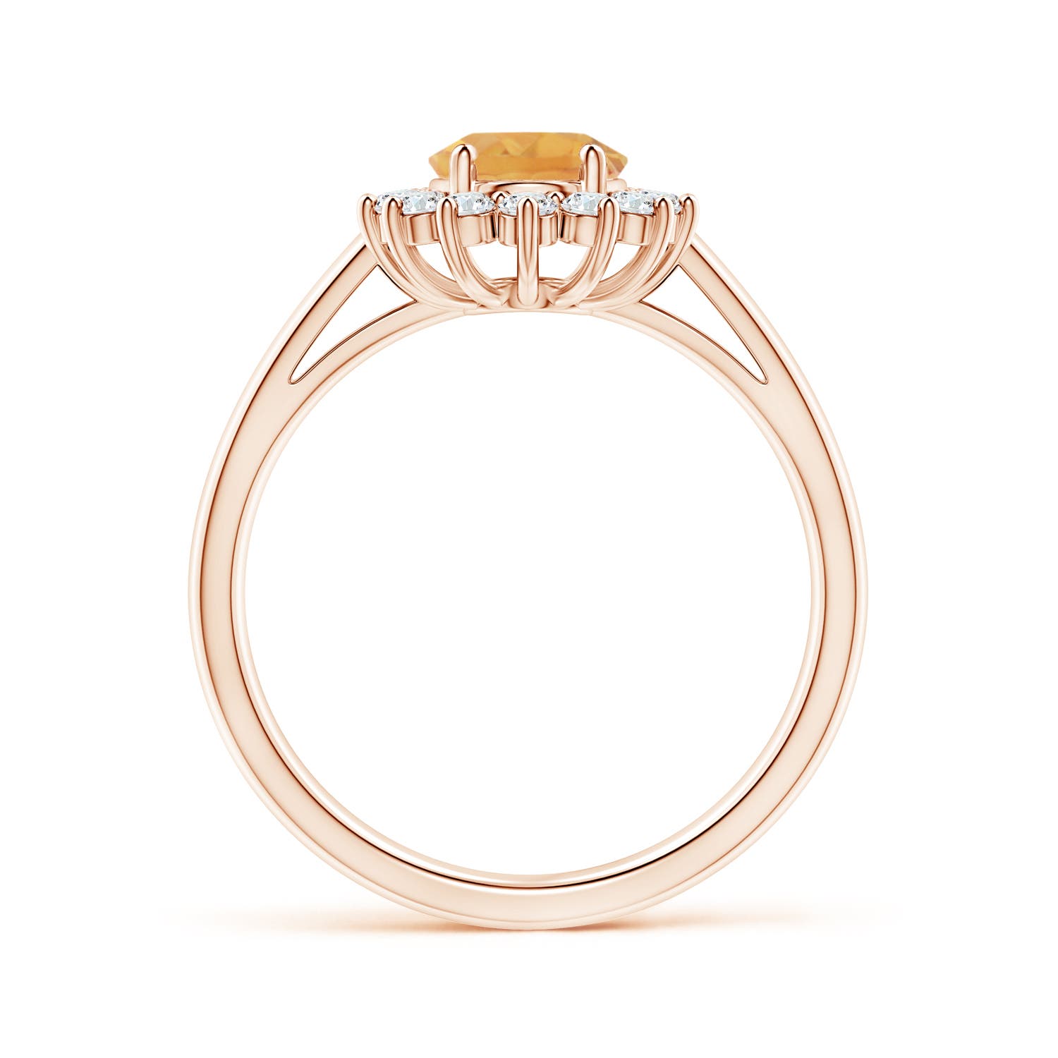 A - Citrine / 1.45 CT / 14 KT Rose Gold