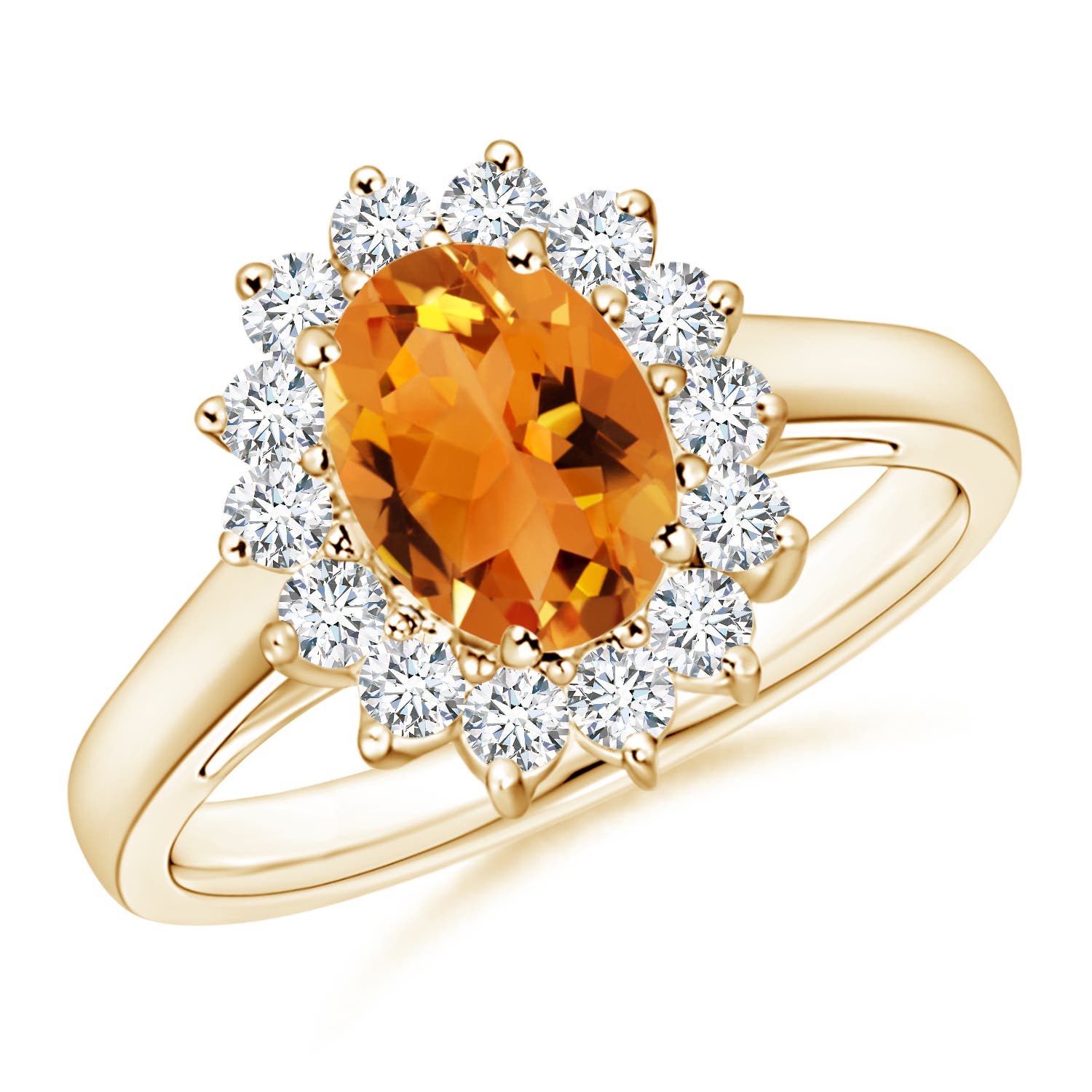 AAA - Citrine / 1.45 CT / 14 KT Yellow Gold