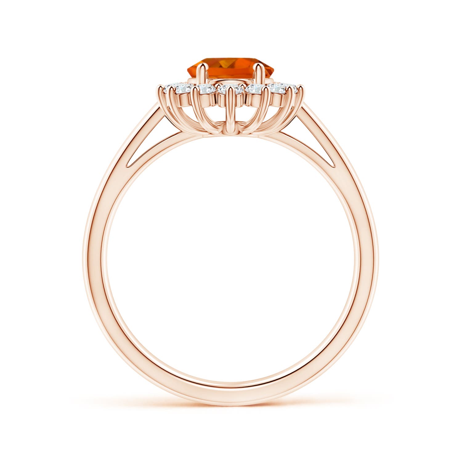 AAAA - Citrine / 1.45 CT / 14 KT Rose Gold