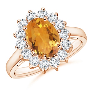 Oval AA Citrine