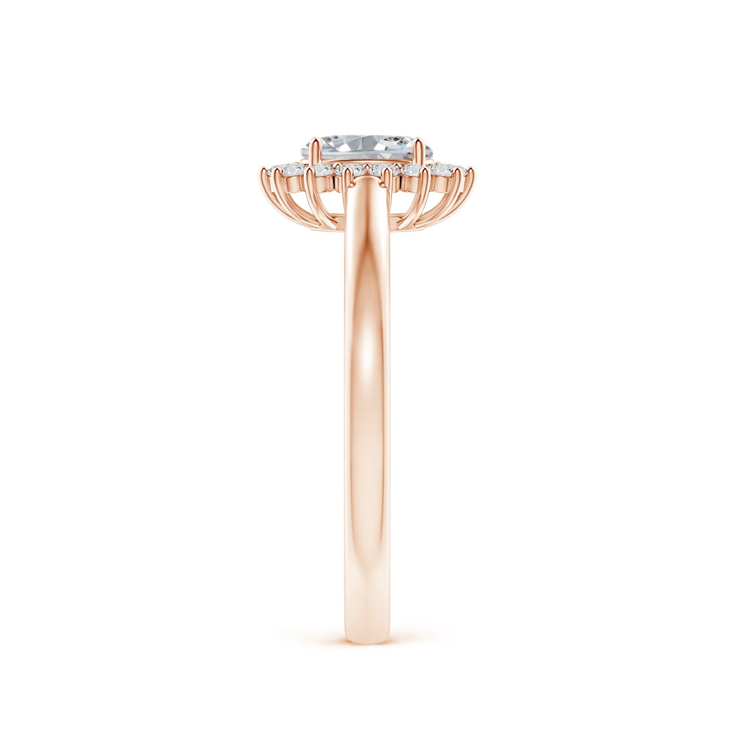 H, SI2 / 0.32 CT / 14 KT Rose Gold