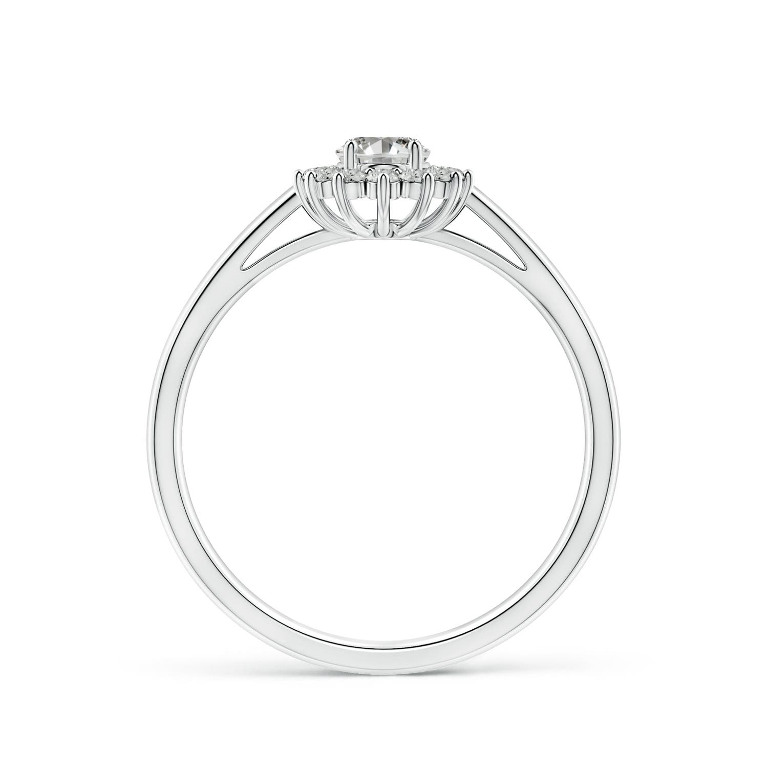 K, I3 / 0.32 CT / 14 KT White Gold