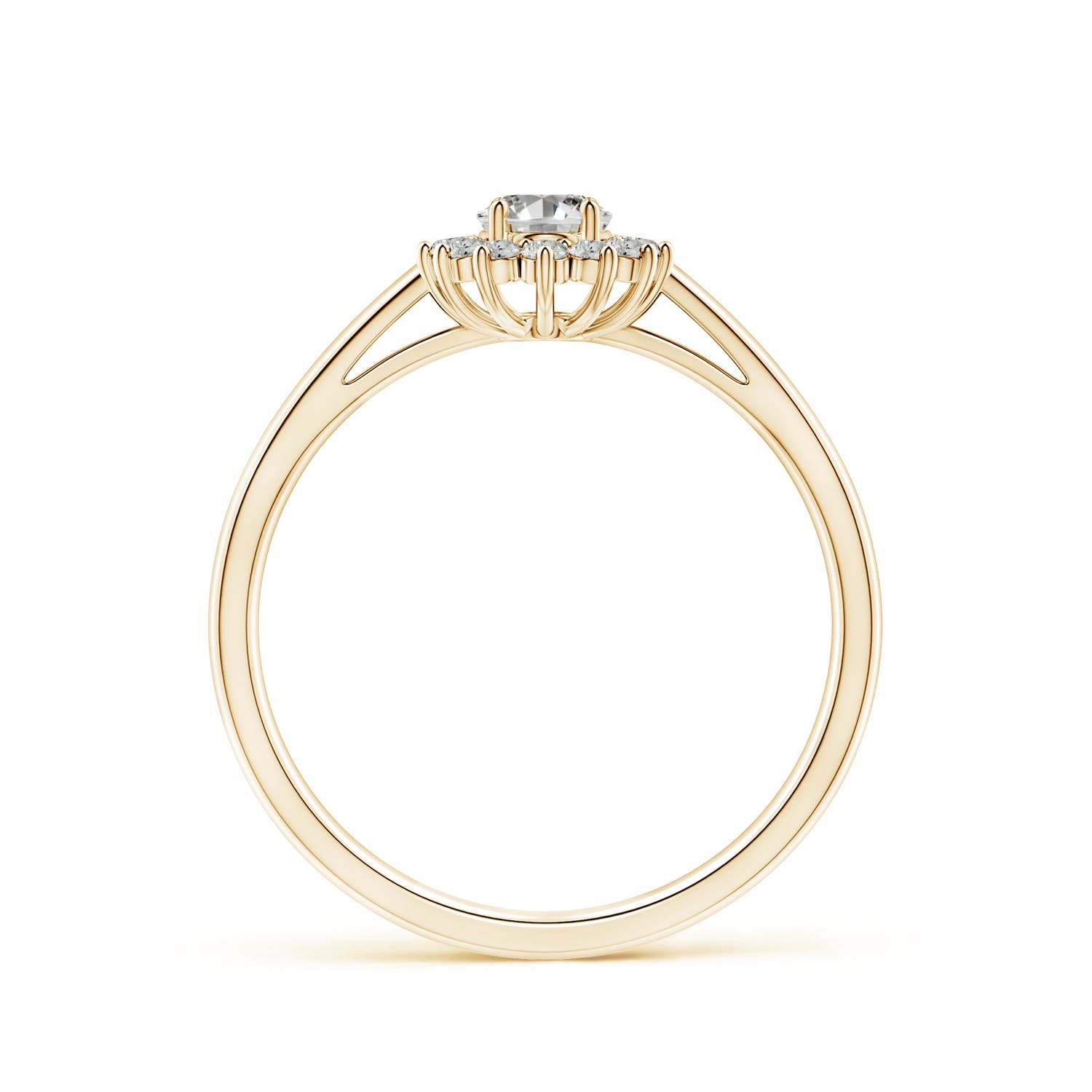 K, I3 / 0.32 CT / 14 KT Yellow Gold