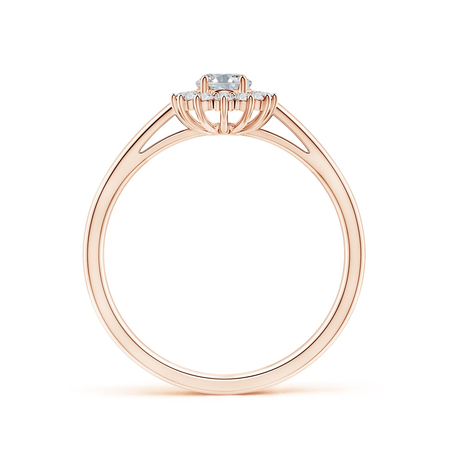 H, SI2 / 0.6 CT / 14 KT Rose Gold