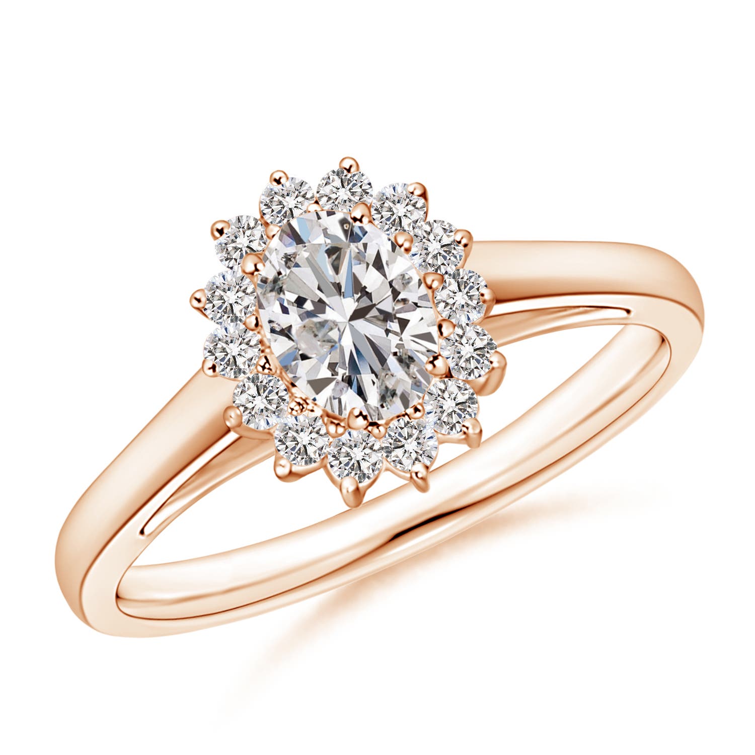 I-J, I1-I2 / 0.6 CT / 14 KT Rose Gold