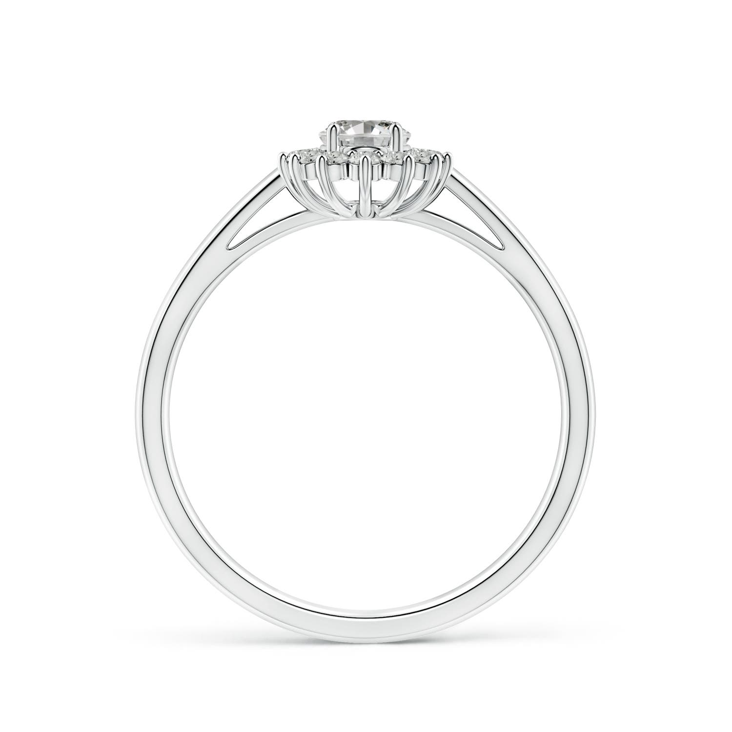 K, I3 / 0.6 CT / 14 KT White Gold