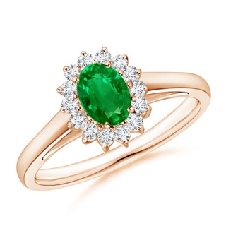 Oval AAAA Emerald
