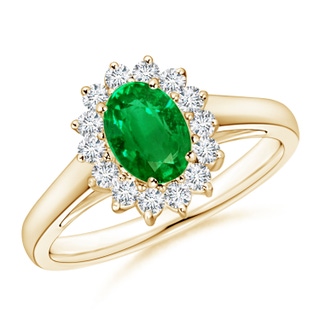 Oval AAAA Emerald