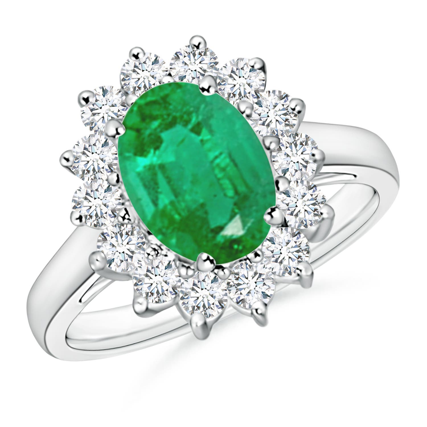 AA - Emerald / 1.99 CT / 14 KT White Gold