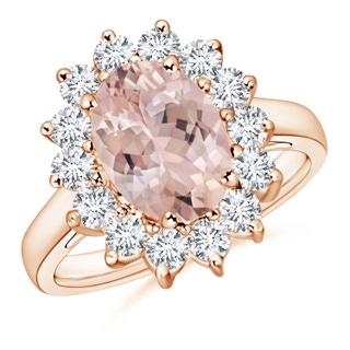 Oval AA Morganite