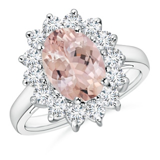 Oval AA Morganite