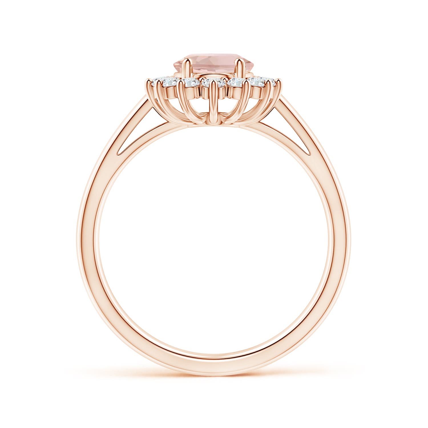 AAA - Morganite / 1.45 CT / 14 KT Rose Gold