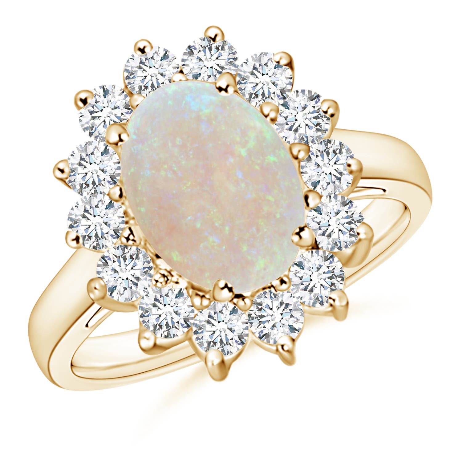 AA - Opal / 2.18 CT / 14 KT Yellow Gold