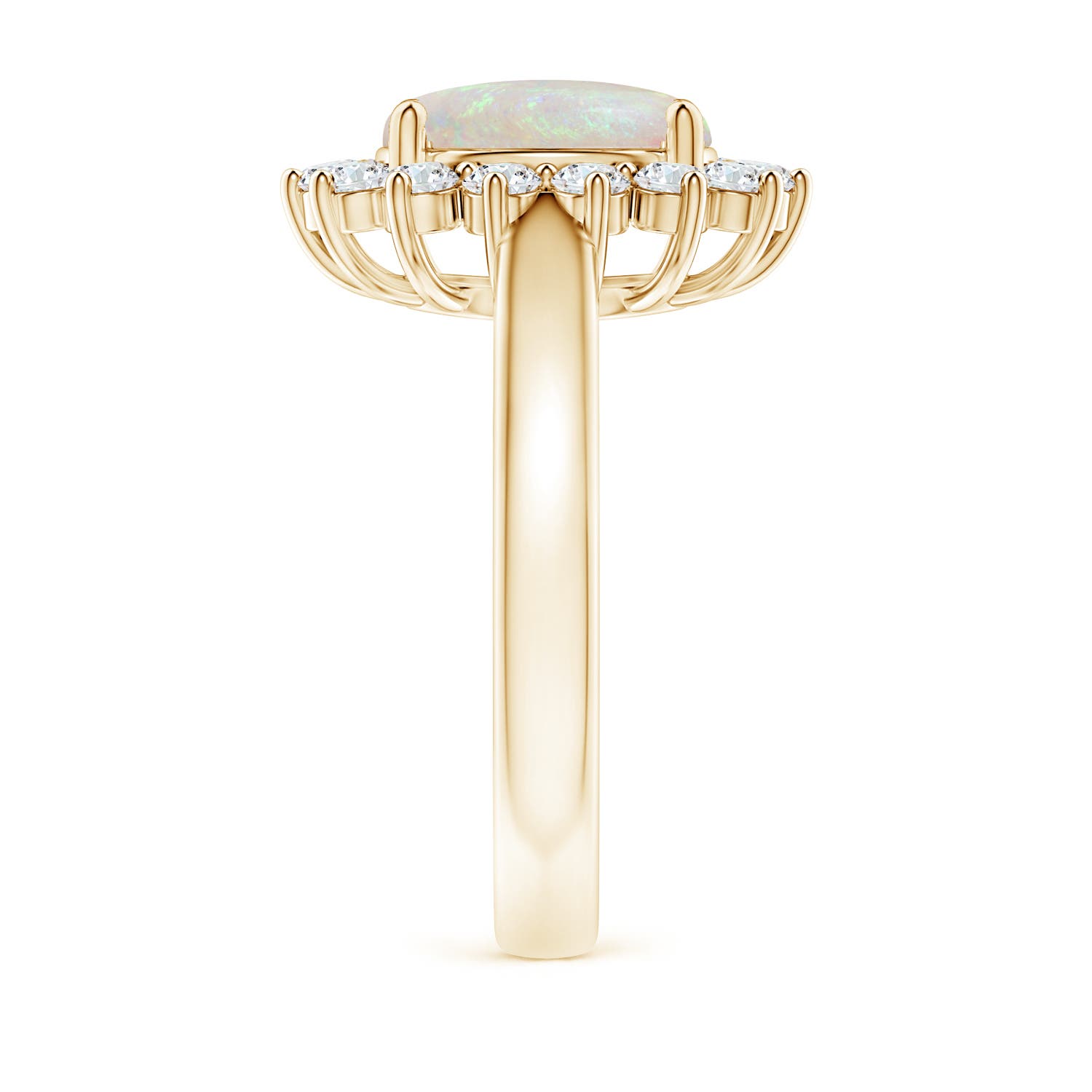 AA - Opal / 2.18 CT / 14 KT Yellow Gold