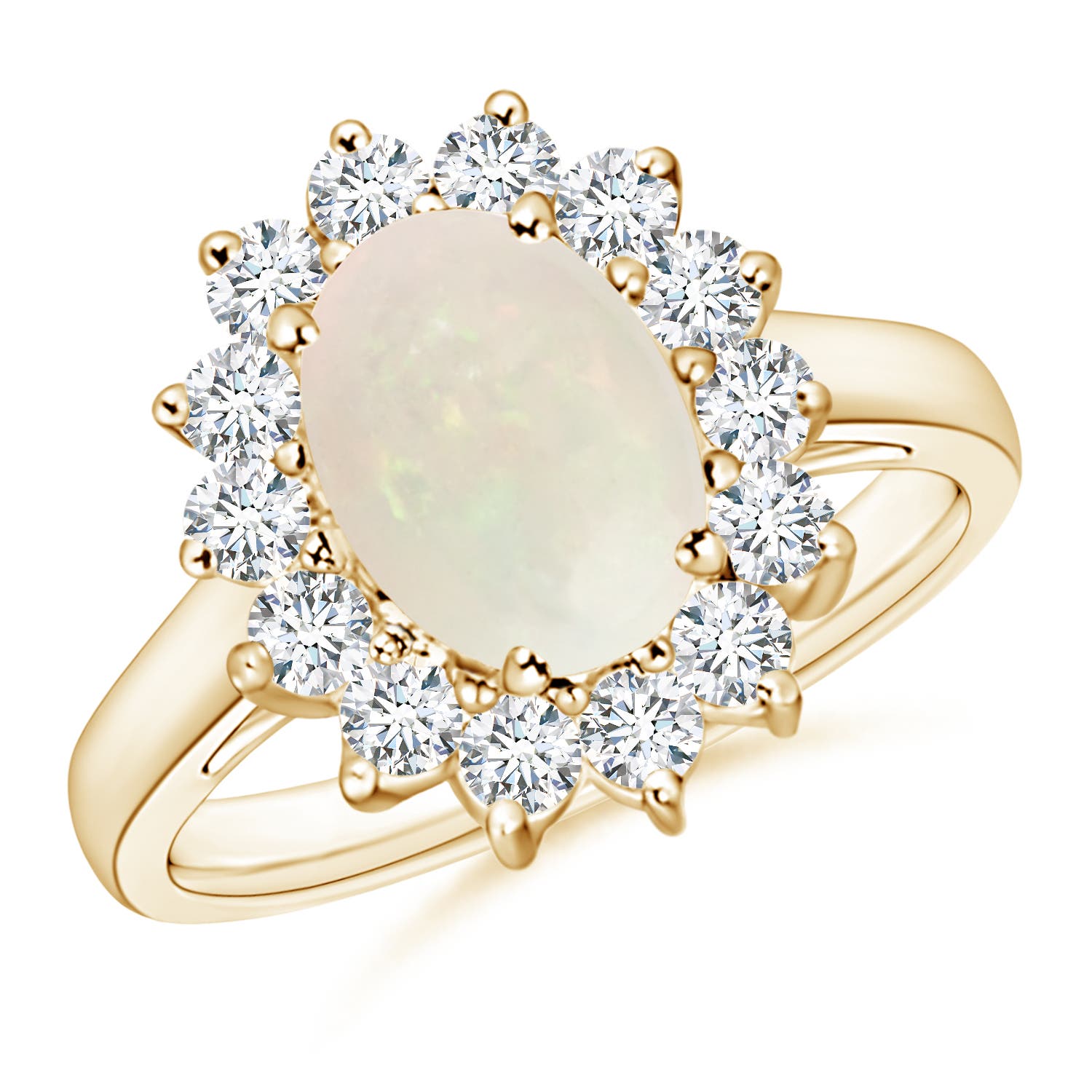 A - Opal / 1.59 CT / 14 KT Yellow Gold