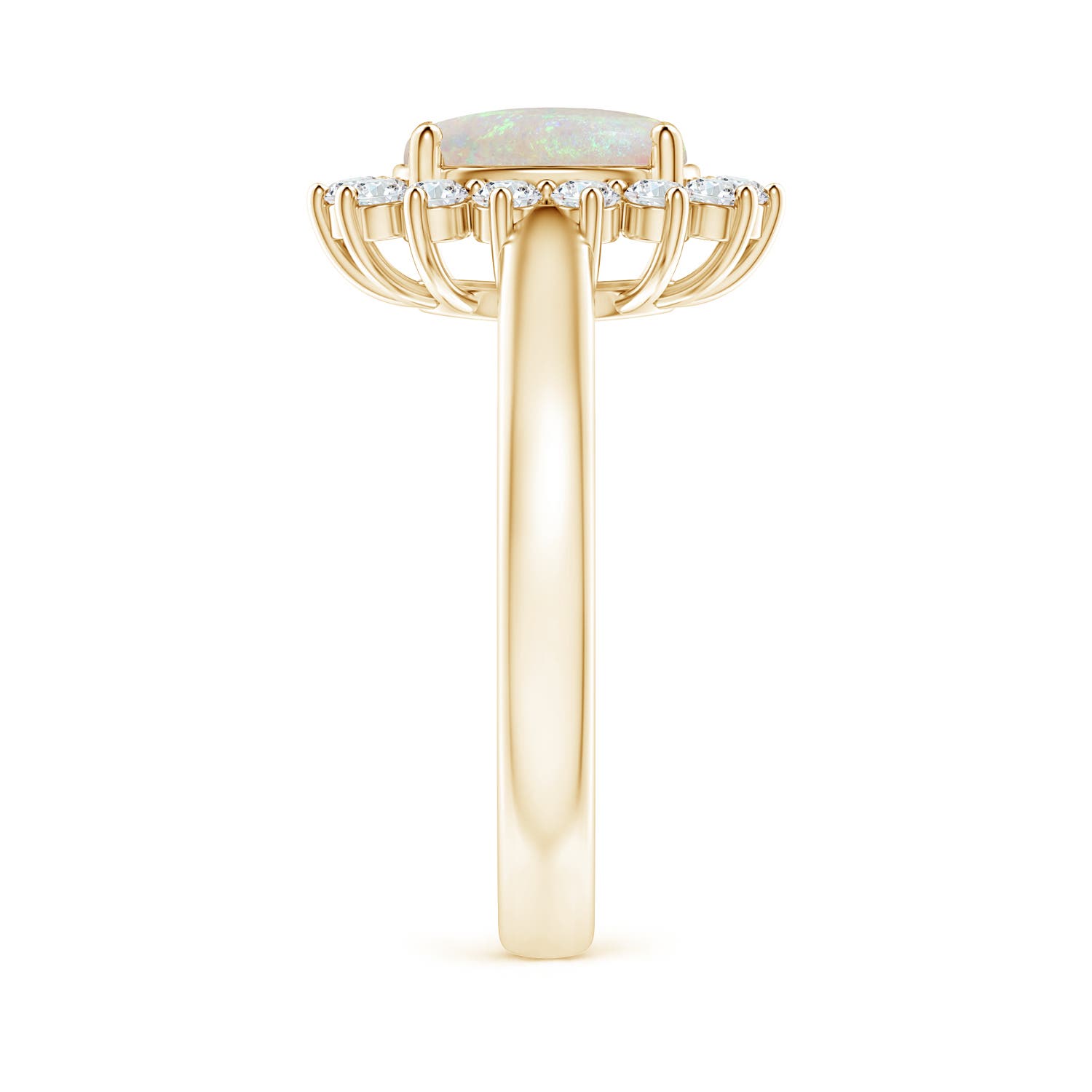 AA - Opal / 1.59 CT / 14 KT Yellow Gold