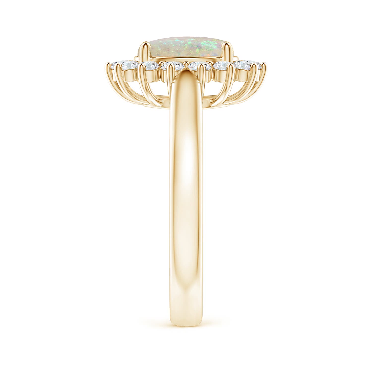 AAA - Opal / 1.59 CT / 14 KT Yellow Gold