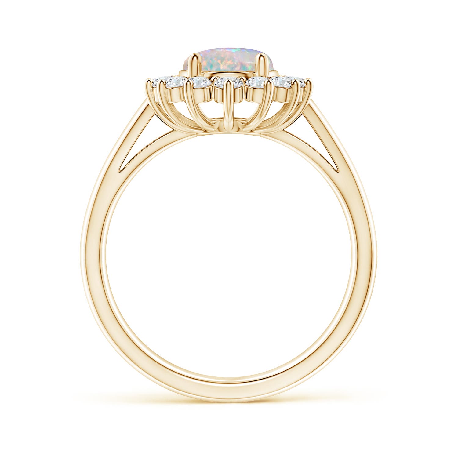 AAAA - Opal / 1.59 CT / 14 KT Yellow Gold