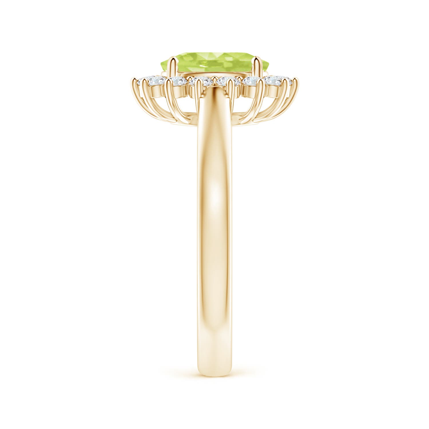 A - Peridot / 1.7 CT / 14 KT Yellow Gold