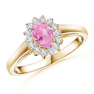 Oval A Pink Sapphire