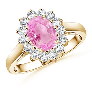 Oval A Pink Sapphire