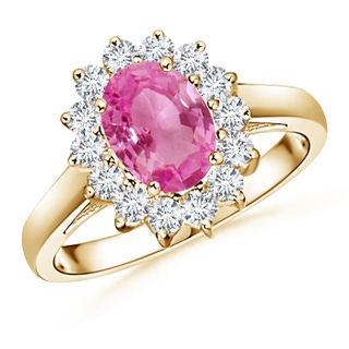 Oval AAA Pink Sapphire