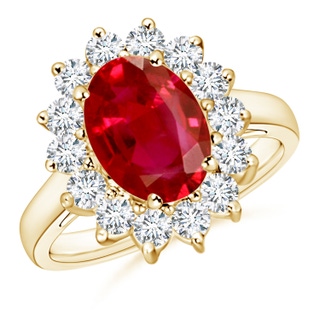 Oval AAA Ruby