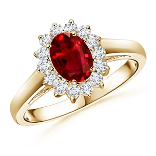 Oval AAAA Ruby