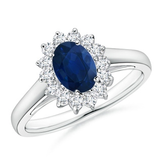 Oval AA Blue Sapphire