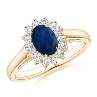 Oval AA Blue Sapphire