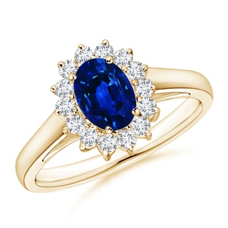 Oval AAAA Blue Sapphire