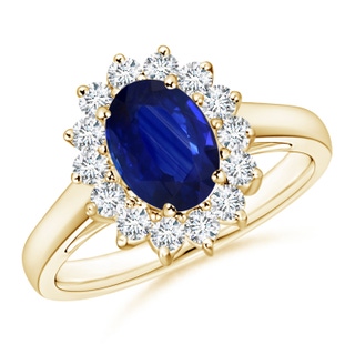 Oval AAA Blue Sapphire