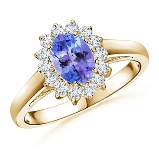 Oval AA Tanzanite
