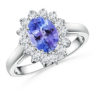 Oval AA Tanzanite
