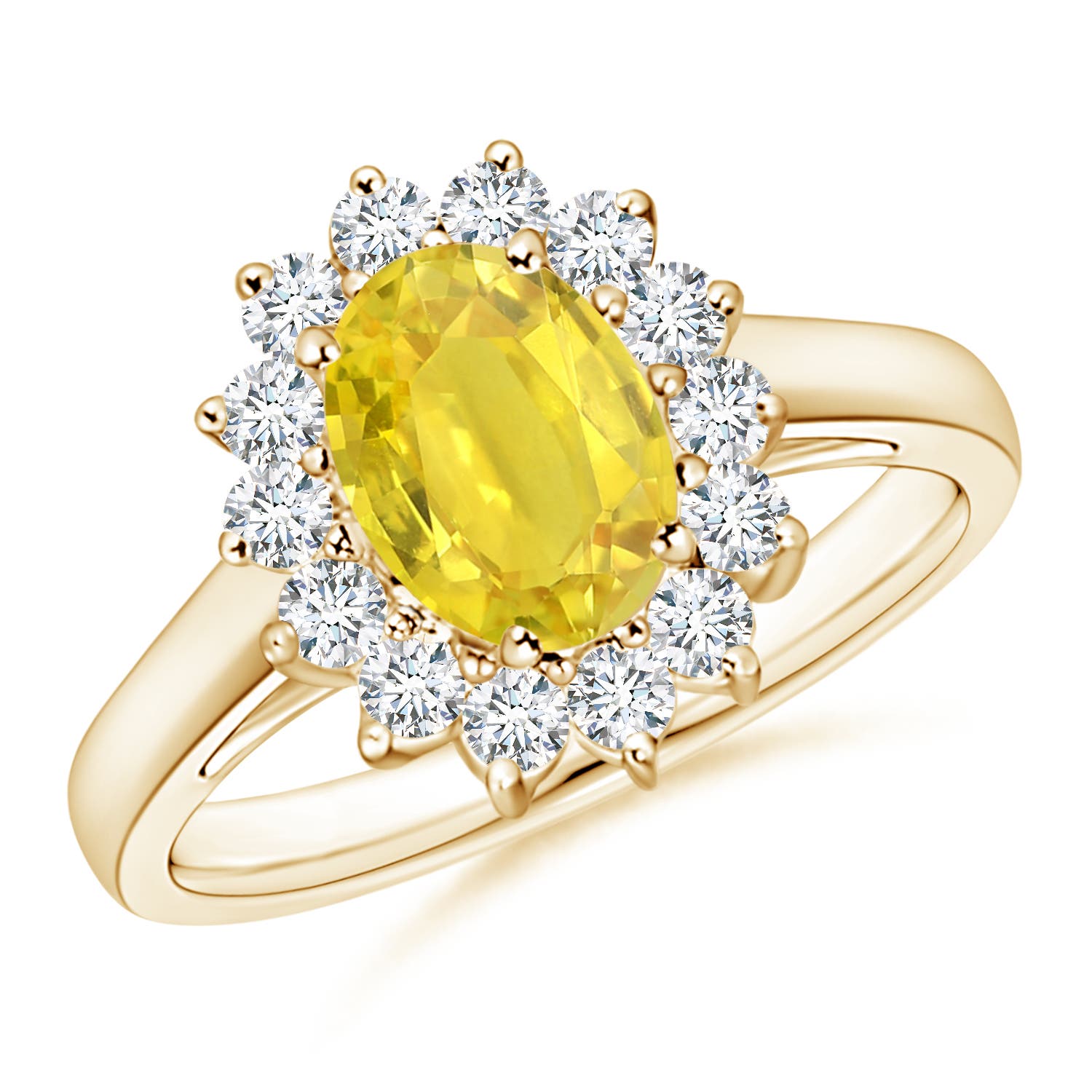 AA - Yellow Sapphire / 1.85 CT / 14 KT Yellow Gold