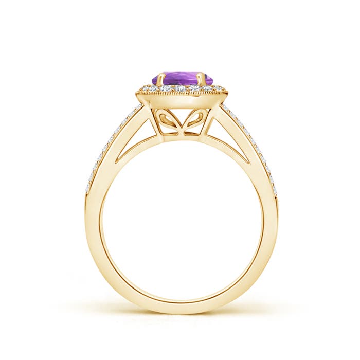 A - Amethyst / 1.25 CT / 14 KT Yellow Gold