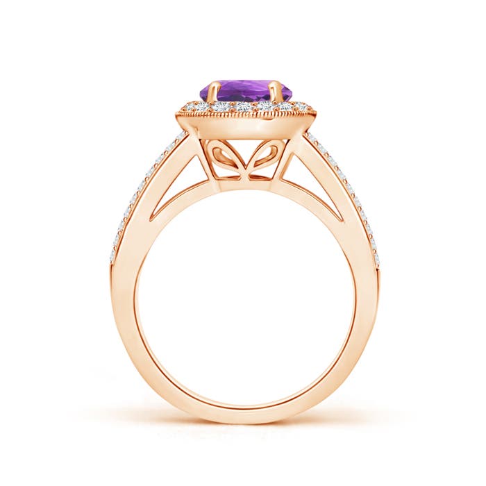 AA - Amethyst / 1.74 CT / 14 KT Rose Gold