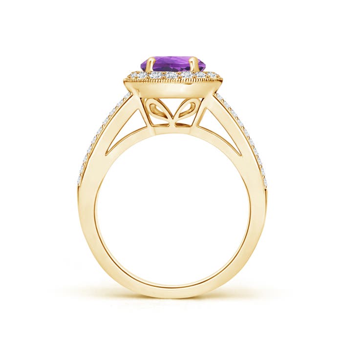 AA - Amethyst / 1.74 CT / 14 KT Yellow Gold