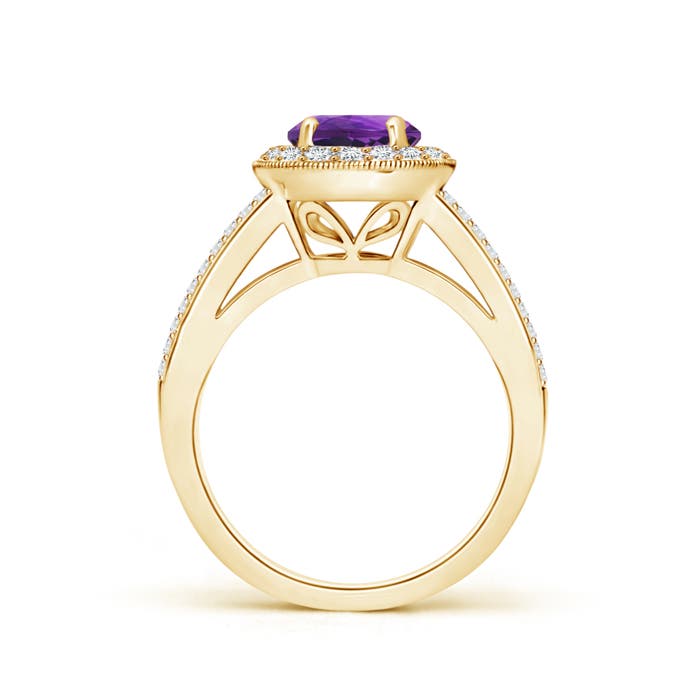 AAAA - Amethyst / 1.74 CT / 14 KT Yellow Gold